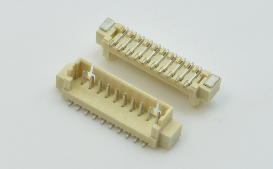 MX1.25MM耐高溫立貼PCB插座頭 1.25間距6PIN 線對板連接器 接插件