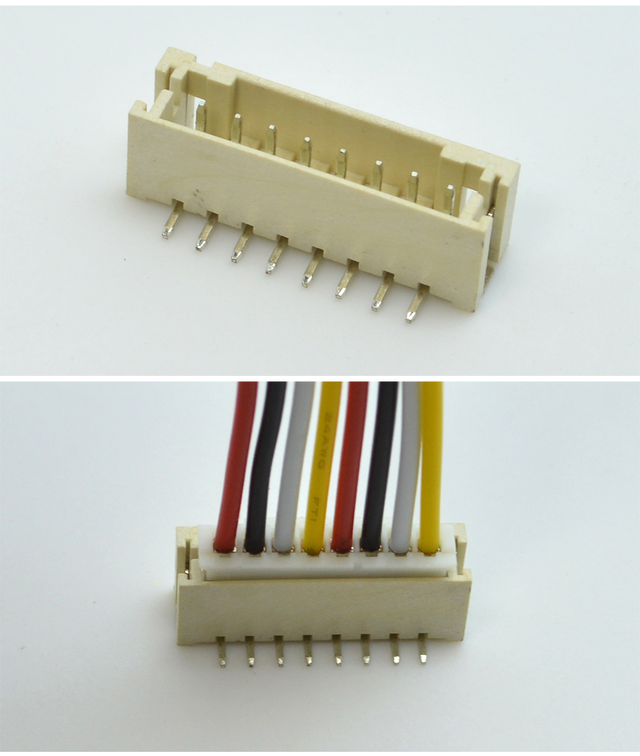 PH2.0插座 wafer插座2.0MM間距 12P立式貼片連接器母座環保耐溫