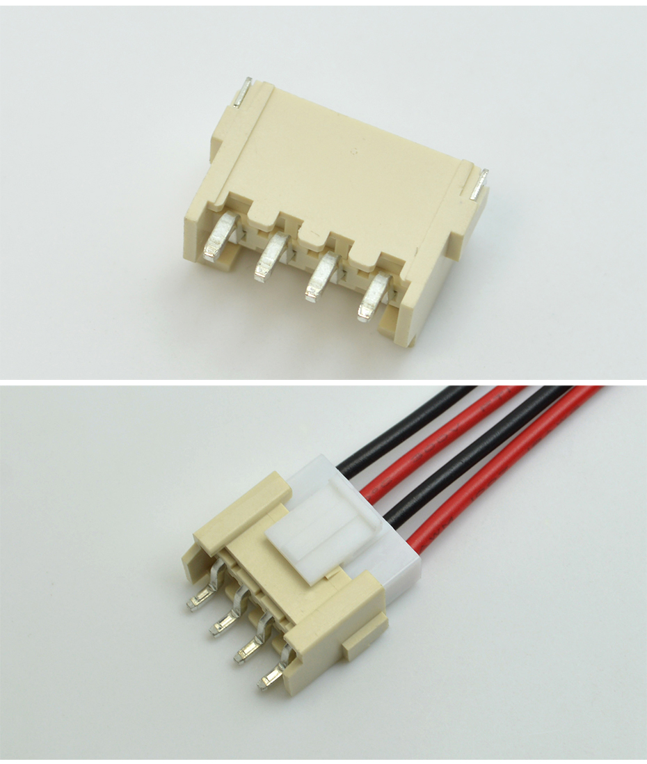 VH3.96-5P臥貼針座PCB板SMT插座 連接器3.96mm 表面貼片座