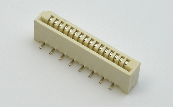 FPC插座 FFC軟排線接插件 間距1.0-27P 單面接立貼連接器