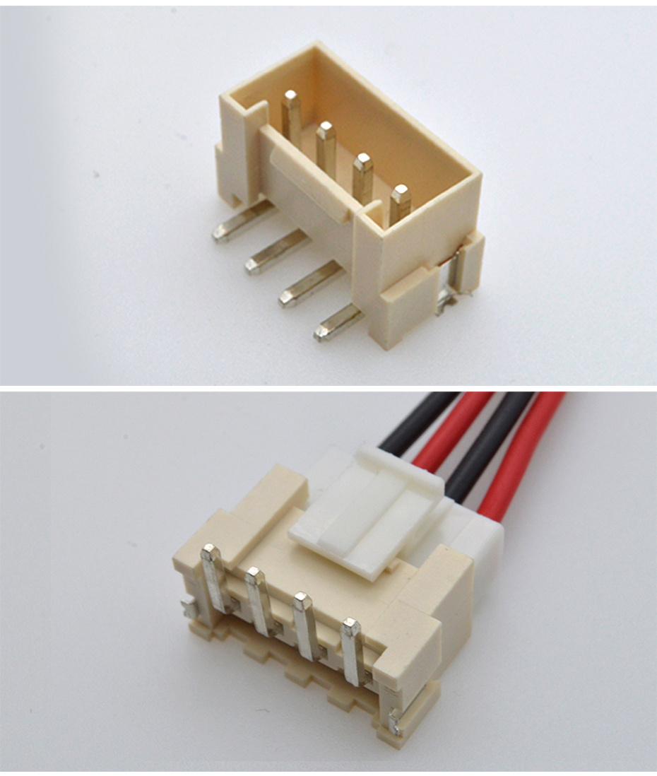 VH3.96立式貼片連接器 SMT 2P-6P立貼接插件 環保耐高溫帶扣插座,宏利