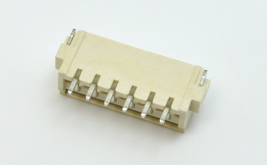 TJC3 XH2.5-5P臥貼針座PCB板SMT插座 連接器2.5mm-5P表面貼片座,宏利